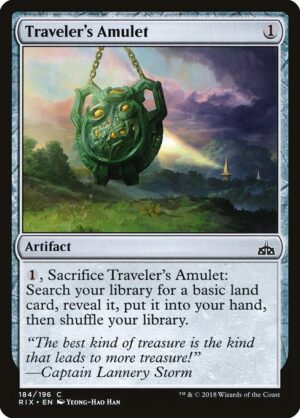 Traveler's Amulet<br /><span class="collector-number">Collector No. 184</span>
