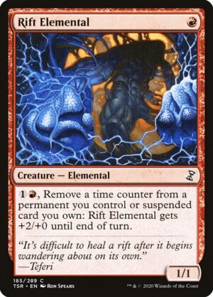 Rift Elemental<br /><span class="collector-number">Collector No. 185</span>