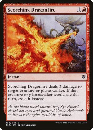 Scorching Dragonfire - Foil<br /><span class="collector-number">Collector No. 139</span>