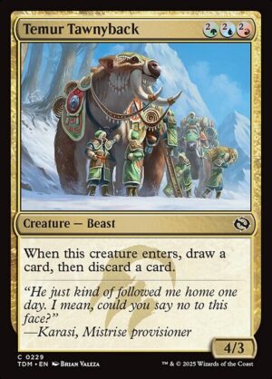 Temur Tawnyback<br /><span class="collector-number">Collector No. 229</span>