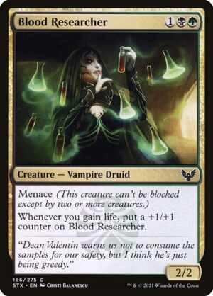 Blood Researcher<br /><span class="collector-number">Collector No. 166</span>