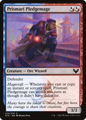 Prismari Pledgemage<br /><span class="collector-number">Collector No. 215</span>