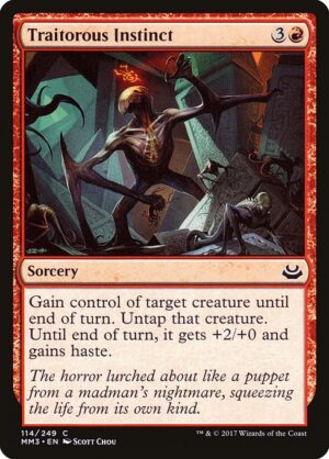 Traitorous Instinct<br /><span class="collector-number">Collector No. 114</span>