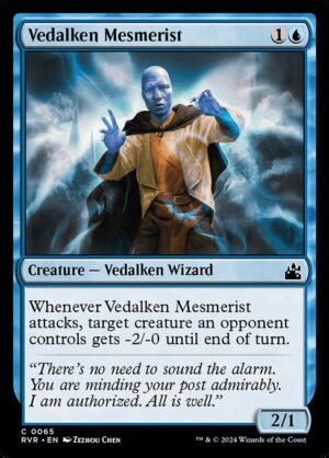 Vedalken Mesmerist<br /><span class="collector-number">Collector No. 65</span>