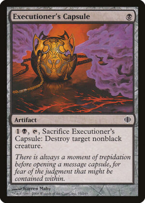 Executioner's Capsule<br /><span class="collector-number">Collector No. 75</span>