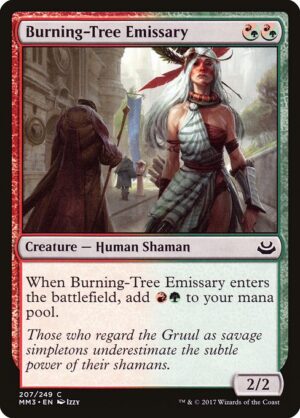 Burning-Tree Emissary<br /><span class="collector-number">Collector No. 207</span>
