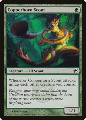 Copperhorn Scout<br /><span class="collector-number">Collector No. 116</span>