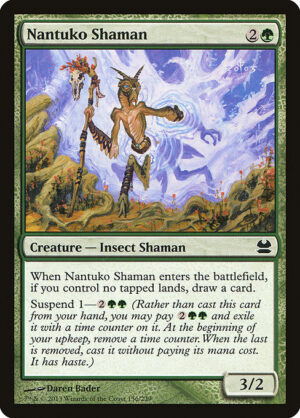 Nantuko Shaman - Foil<br /><span class="collector-number">Collector No. 156</span>