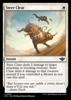 Steer Clear<br /><span class="collector-number">Collector No. 31</span>