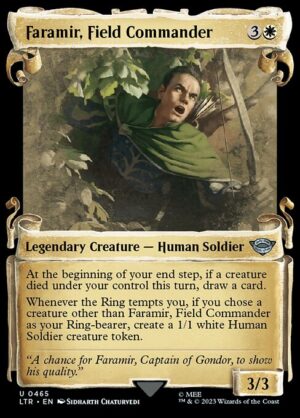 Faramir, Field Commander (Showcase Scrolls)<br /><span class="collector-number">Collector No. 465</span>