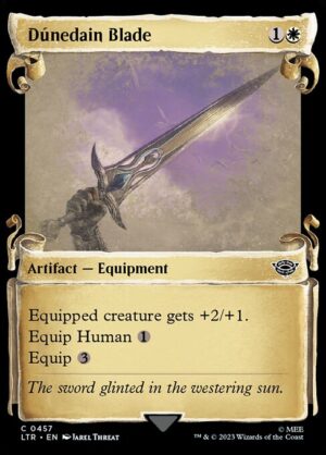 Dunedain Blade (Showcase Scrolls) - Foil<br /><span class="collector-number">Collector No. 457</span>