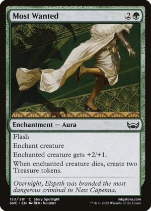 Most Wanted - Foil<br /><span class="collector-number">Collector No. 153</span>
