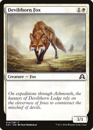 Devilthorn Fox<br /><span class="collector-number">Collector No. 14</span>