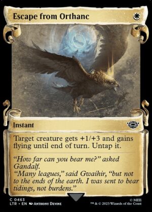 Escape from Orthanc (Showcase Scrolls) - Foil<br /><span class="collector-number">Collector No. 463</span>
