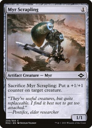Myr Scrapling<br /><span class="collector-number">Collector No. 230</span>