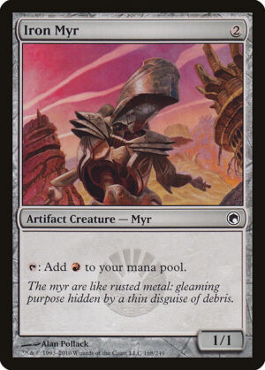 Iron Myr - Foil<br /><span class="collector-number">Collector No. 168</span>