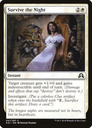 Survive the Night - Foil<br /><span class="collector-number">Collector No. 41</span>