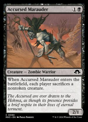 Accursed Marauder - Foil<br /><span class="collector-number">Collector No. 80</span>
