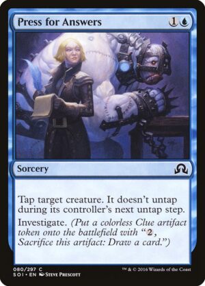 Press for Answers<br /><span class="collector-number">Collector No. 80</span>