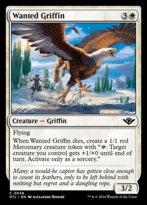 Wanted Griffin<br /><span class="collector-number">Collector No. 38</span>