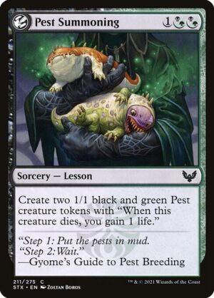Pest Summoning<br /><span class="collector-number">Collector No. 211</span>