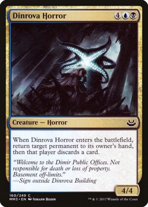 Dinrova Horror - Foil<br /><span class="collector-number">Collector No. 160</span>