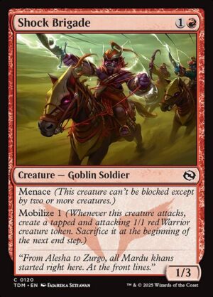Shock Brigade - Foil<br /><span class="collector-number">Collector No. 120</span>