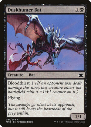 Duskhunter Bat<br /><span class="collector-number">Collector No. 81</span>