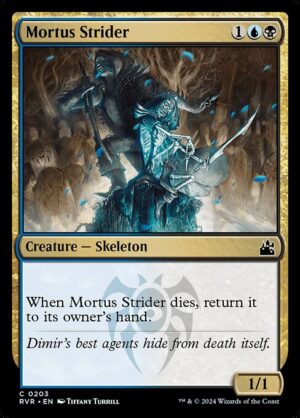 Mortus Strider - Foil<br /><span class="collector-number">Collector No. 203</span>
