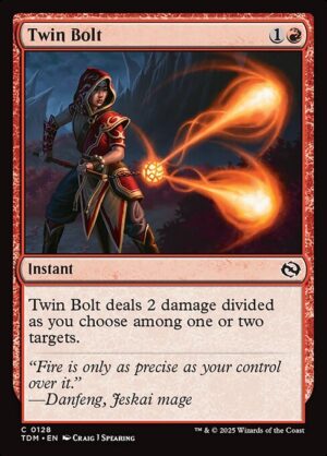 Twin Bolt - Foil<br /><span class="collector-number">Collector No. 128</span>