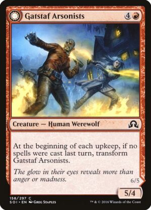 Gatstaf Arsonists<br /><span class="collector-number">Collector No. 158</span>