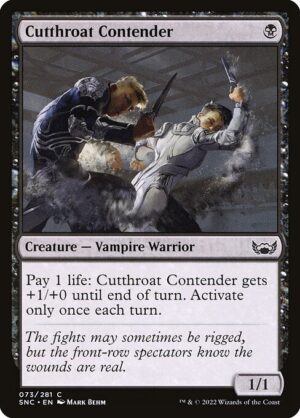 Cutthroat Contender<br /><span class="collector-number">Collector No. 73</span>