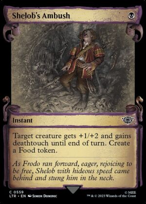 Shelob's Ambush (Showcase Scrolls) - Foil<br /><span class="collector-number">Collector No. 559</span>