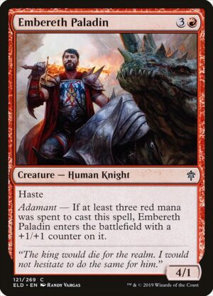 Embereth Paladin<br /><span class="collector-number">Collector No. 121</span>
