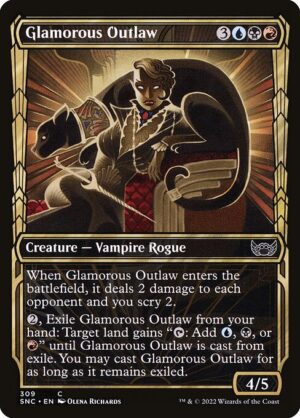 Glamorous Outlaw (Showcase)<br /><span class="collector-number">Collector No. 309</span>