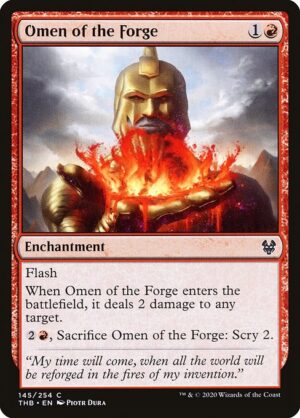 Omen of the Forge<br /><span class="collector-number">Collector No. 145</span>