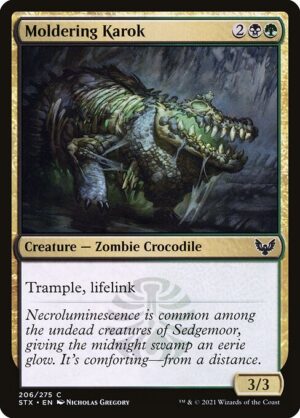 Moldering Karok<br /><span class="collector-number">Collector No. 206</span>