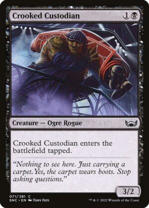 Crooked Custodian<br /><span class="collector-number">Collector No. 71</span>