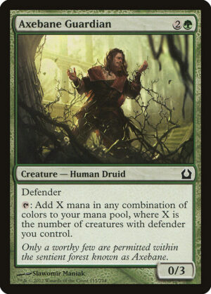 Axebane Guardian<br /><span class="collector-number">Collector No. 115</span>