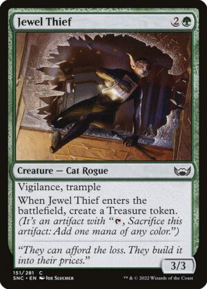 Jewel Thief - Foil<br /><span class="collector-number">Collector No. 151</span>