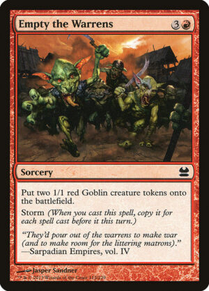 Empty the Warrens<br /><span class="collector-number">Collector No. 112</span>