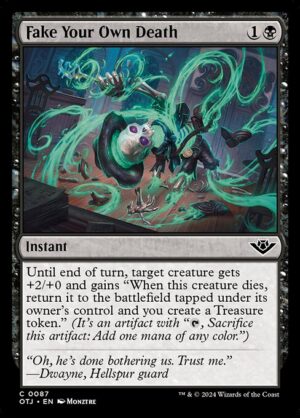 Fake Your Own Death<br /><span class="collector-number">Collector No. 87</span>