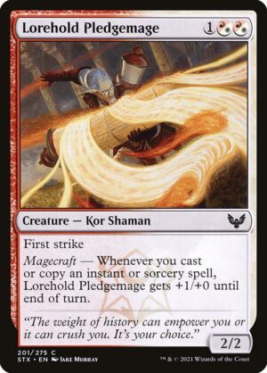Lorehold Pledgemage<br /><span class="collector-number">Collector No. 201</span>