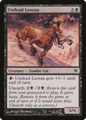 Undead Leotau<br /><span class="collector-number">Collector No. 90</span>