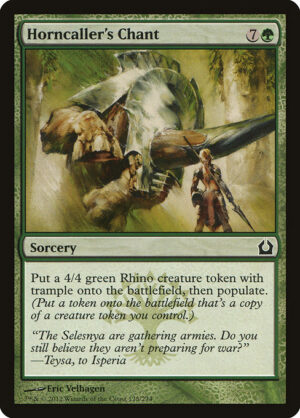 Horncaller's Chant<br /><span class="collector-number">Collector No. 128</span>