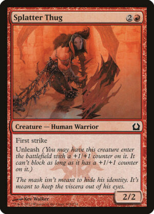 Splatter Thug<br /><span class="collector-number">Collector No. 105</span>
