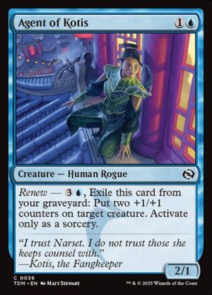 Agent of Kotis<br /><span class="collector-number">Collector No. 36</span>