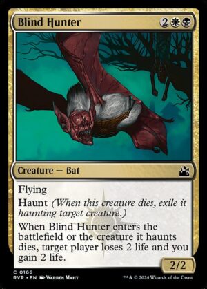 Blind Hunter<br /><span class="collector-number">Collector No. 166</span>