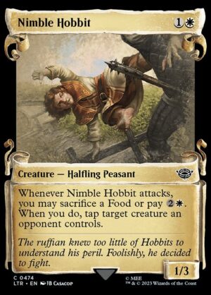 Nimble Hobbit (Showcase Scrolls)<br /><span class="collector-number">Collector No. 474</span>