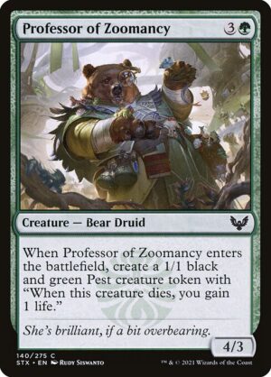 Professor of Zoomancy<br /><span class="collector-number">Collector No. 140</span>
